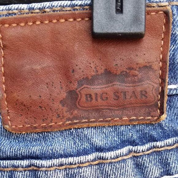 Big Star Maddie Mid Rise Boot Cut Jeans Size 28L - Picture 9 of 9